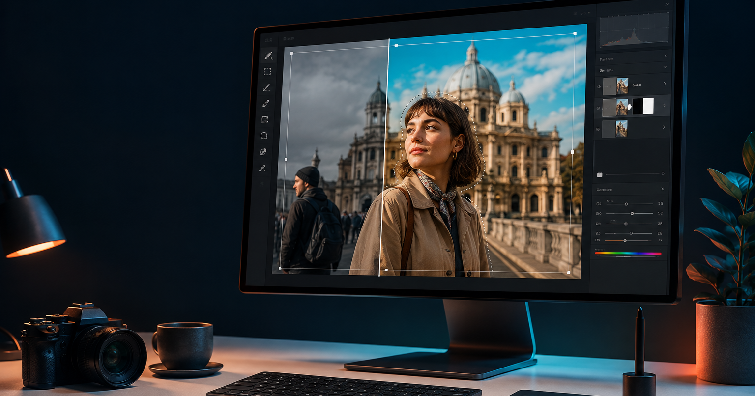 The Phevo editing workflow, from upload to download
